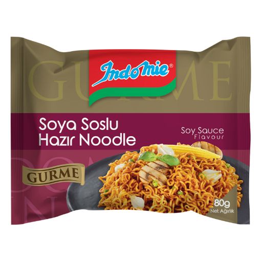 Picture of Indomie Instant Noodle with Soy Sauce 80g