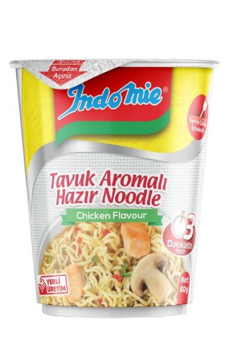 Picture of Indomie Chicken Flavored Instant Noodles 60g
