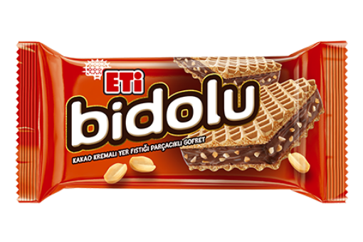 Picture of Eti Bidolu Peanut Wafer with Cocoa Cream 36g