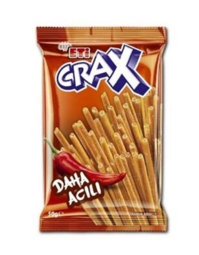 Picture of Eti Crax Hot 50g