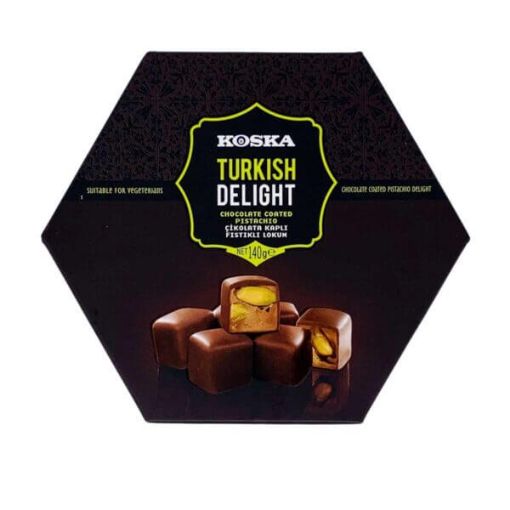 Picture of Koska Turkish Delight Chocolate Coated Pistachio 140g