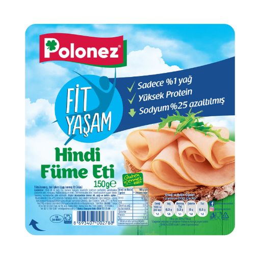 Picture of Polonez Fit Yasam Smoked Turkey 150g