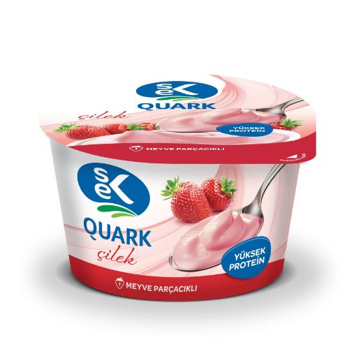 Picture of SEK Quark Yogurt with Strawberry Flavor 140g