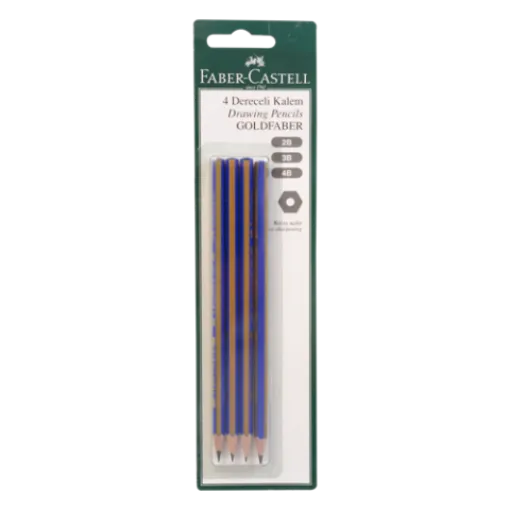 Picture of Faber Castell 4 Drawing Pencils