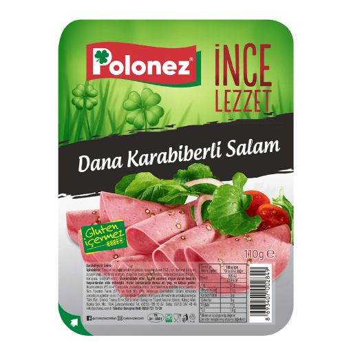 Picture of Polonez Beef Salami with Black Pepper Gluten Free 110g