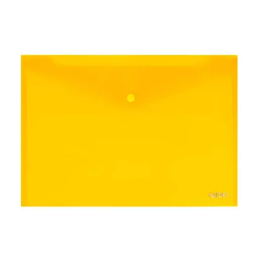 Picture of Kulin Art Ziplock Envelope File Yellow Color