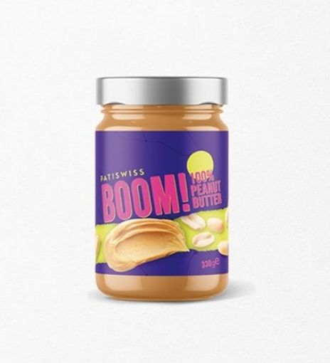 Picture of Patiswiss Boom 100% Peanut Butter 330 G