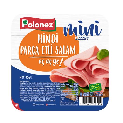 Picture of Polonez Mini Turkey Pieces of Salami with Meat 60g
