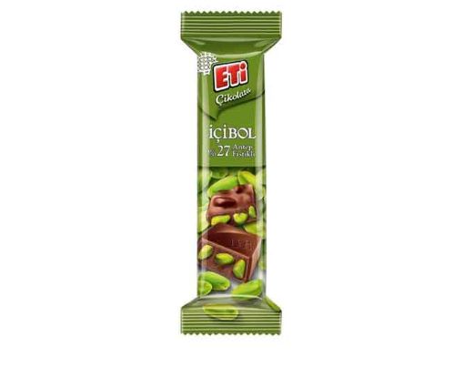 Picture of Eti Chocolate 27% with Pistachio 30g