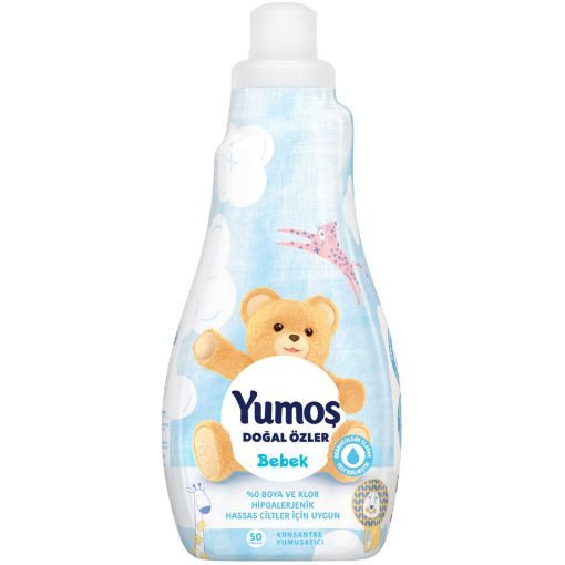 Picture of Yumos Laundry Softener Natural Extracts Baby 50 Washing 1200 Ml