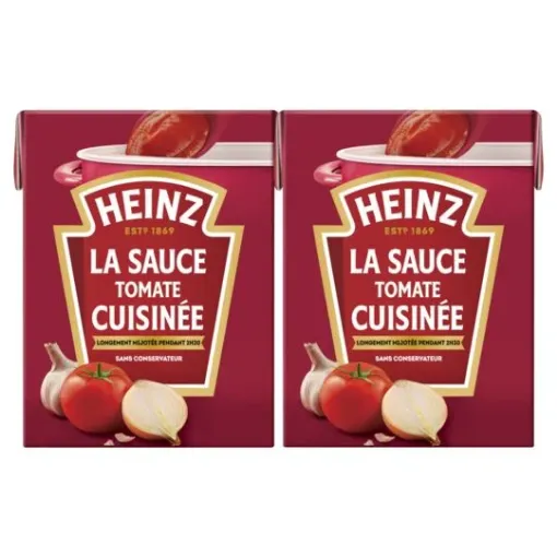 Picture of Heinz Cooked Tomato Sauce 200ml x 2