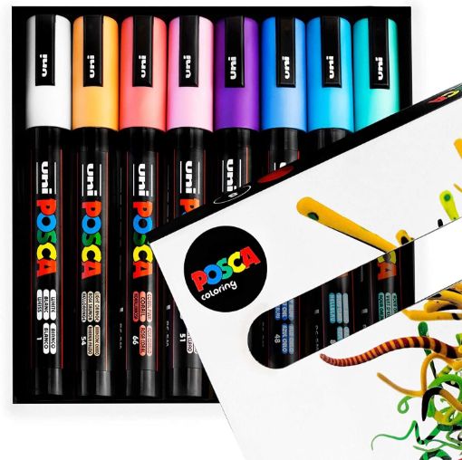 Picture of Posca Water Marker pc.5m 8 pcs