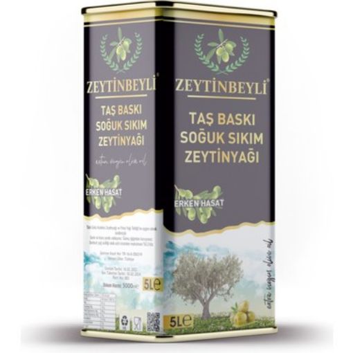Picture of Zeytinbeyli Stone Press Cold Pressed Olive Oil 5 L
