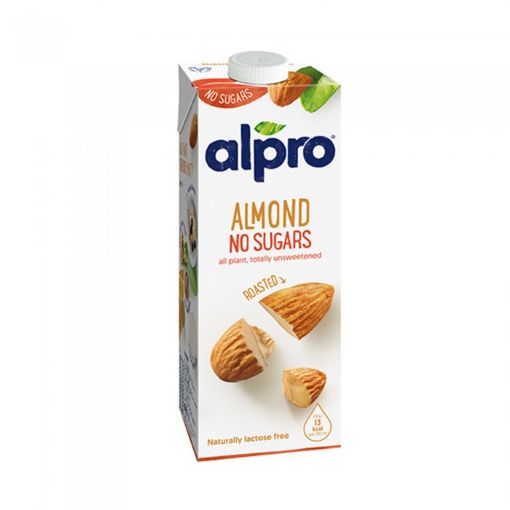 Picture of Alpro Almond No Sugar and Lactose Free Drink 1 L