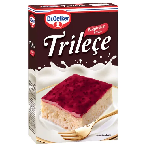 Picture of Dr. Oetker Trilece Cake Mix with Blackberry Sauce 315 g