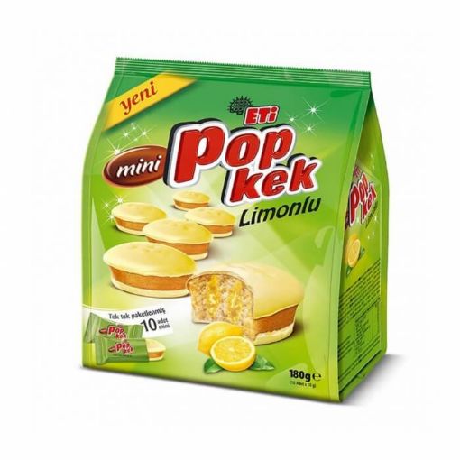 Picture of Eti Popkek Mini Lemon Bag 144 GR 10 mini pcs