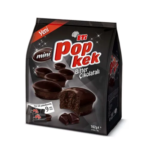 Picture of Eti Popkek Mini Dark Chocolate 9 pcs