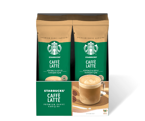 Picture of Starbucks Vanilla Latte Premium Coffee Mix 10 Pieces 240g