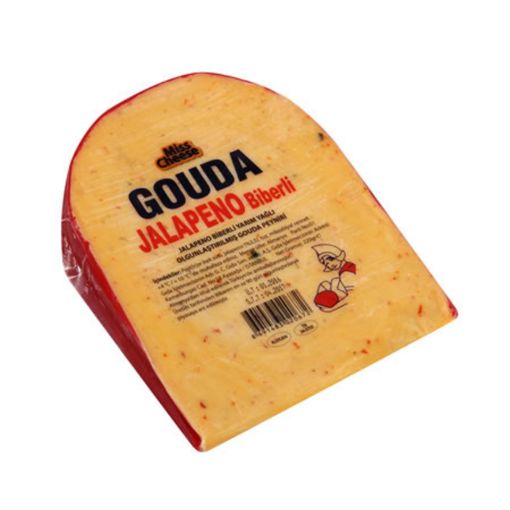 Picture of Gouda Jalapeno Pepper Cheese 220 g