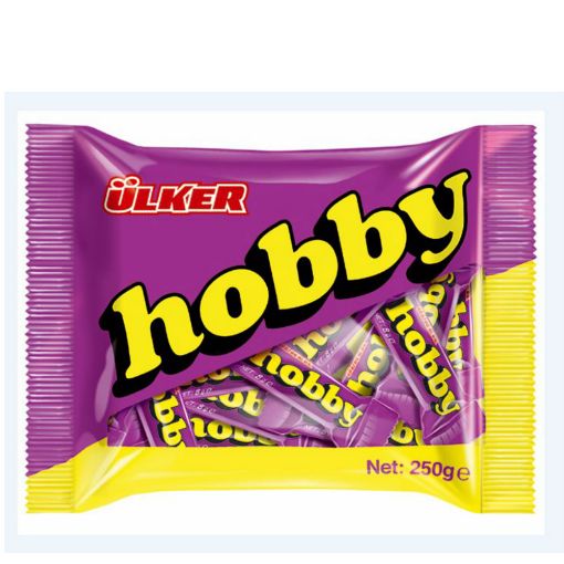 Picture of Ülker Hobby Bar Chocolate with Hazelnut 250 G