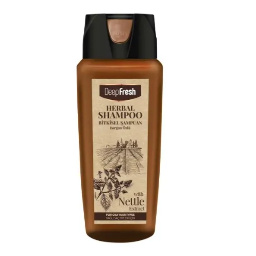 Picture of DeepFresh Herbal Shampoo with Nettle Extract For Oily Hair Types 500 ml