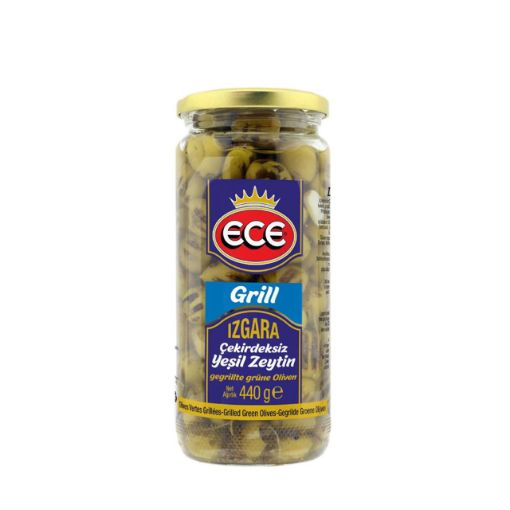 Picture of Ece Grilled Seedless Green Olives 440 g