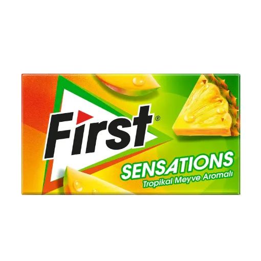 Picture of First Sensations Tropical Fruit Flavor Gum 27 g