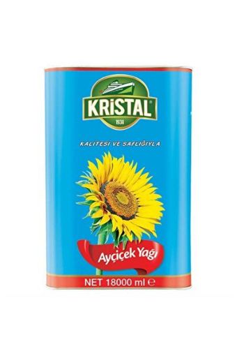 Picture of Kristal 1938 Refined Sunflower Oil 18000 ml