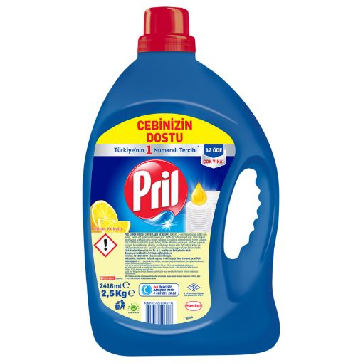 Picture of Pril Dishwashing Liquid 2,5kg Lemon