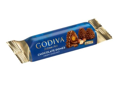 Picture of Godiva Chocolate Domes Crispy Hazelnut 30g