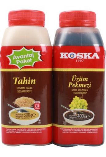 Picture of Koska Tahini Sesame Paste 300g + Grape Molasses 400g