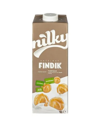 Picture of Nilky Hazelnut Milk 1L Lactose Free & Gluten Free & 100% Vegan