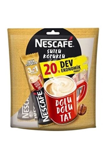 Picture of Nescafe 3 in 1 Economic Package of 20 pcs with Milk Flavor 348g