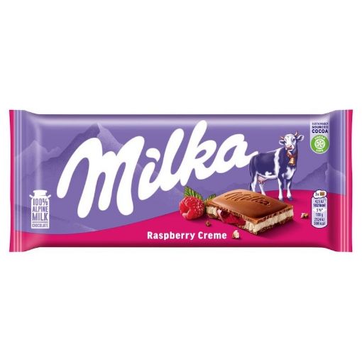 Picture of Milka Raspberry Creme 100g