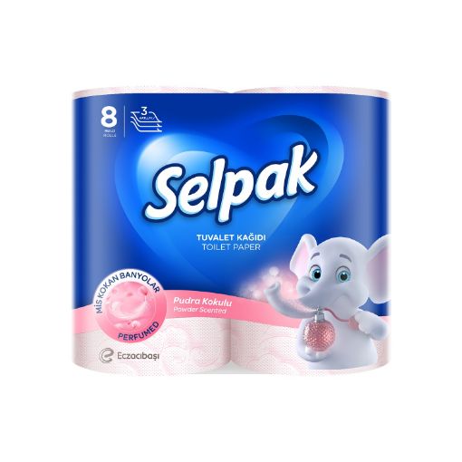 Picture of Selpak Extra Toilet Paper 8 Rolls