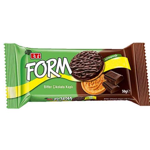 Picture of Eti Form Dark Chocolate Coated Biscuits 50 G