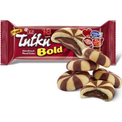 Picture of Eti Tutku Bold Cocoa Cream Mosaic Biscuit 138 g