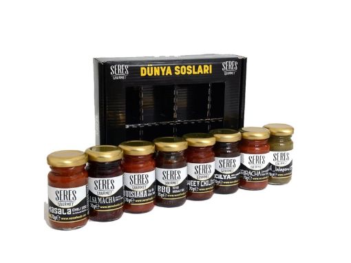 Picture of Seres Gourmet World Sauces 8 x 70g 