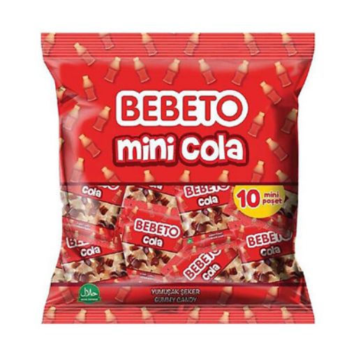 Picture of Bebeto Mini Cola Soft Candy 10x13 gr 