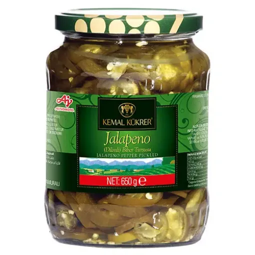 Picture of Kemal Kukrer Pickled Jalapeno Pepper 650 gr