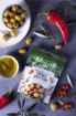 Picture of Komili Red Pepper Stuffed Green Olives 170 gr