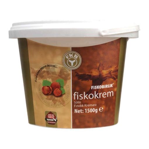 Picture of Fiskobirlik Fiskokrem Hazelnut Cream with Milk 1500g