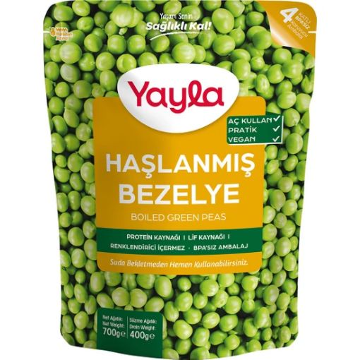 Picture of Yayla Boiled Green Peas 700 gr