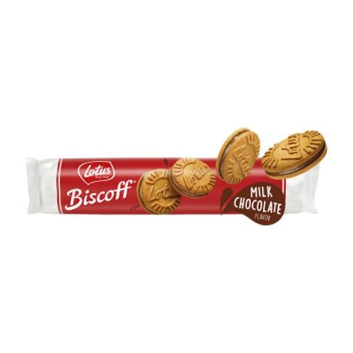 Picture of Lotus Biscoff Milk Chocolate Biscuits 150g