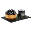 Picture of Sosero Cheese Filled Black Olives 290g