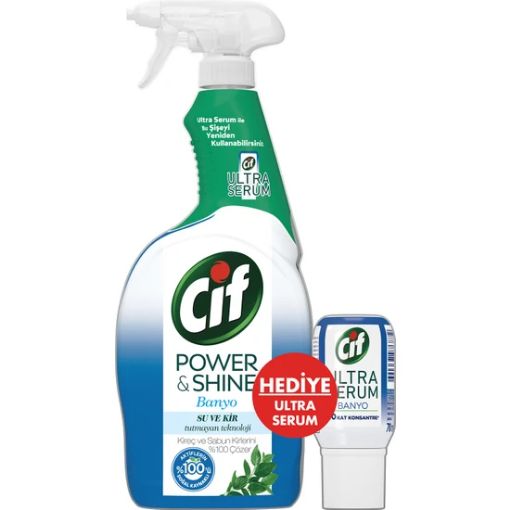 Picture of Cif Power & Shine Bath 750 ML + Ultra Serum Bath