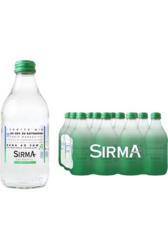 Picture of Sirma Ecofriendly Natural Spring Water Glass 330 ml x 12 pcs