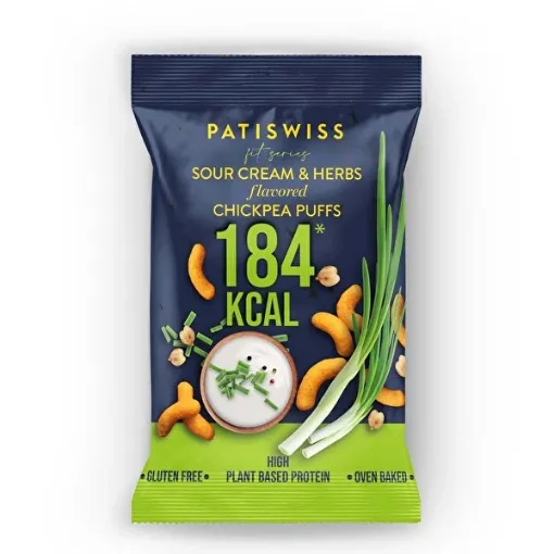 Picture of Patiswiss Sour Cream and Herbs Chickpea Puts 50 g