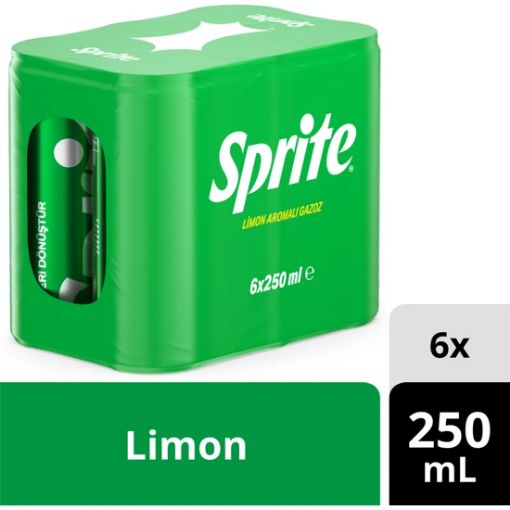 Picture of Sprite Lemon Flavored Soda 6x250 ml