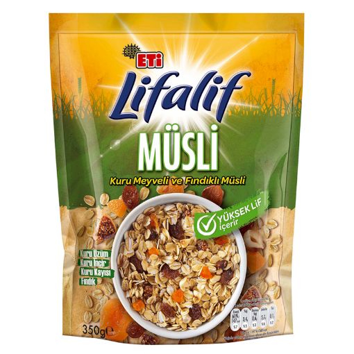 Picture of Eti Lifalif Muesli with Dried Fruit and Hazelnut 350 g